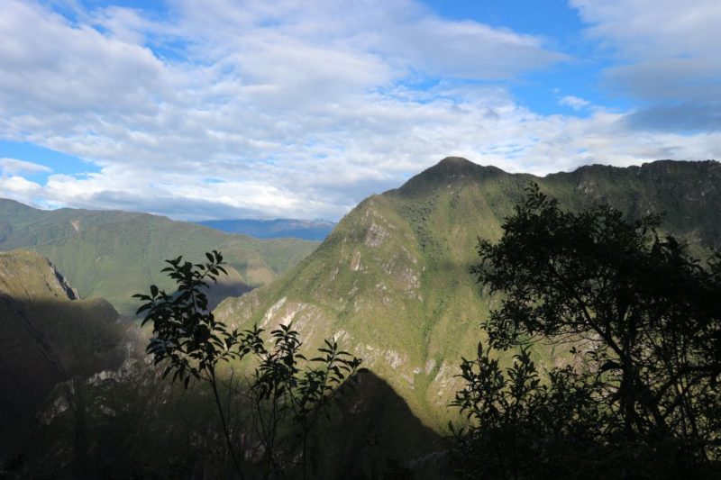 Climbing Huayna Picchu
