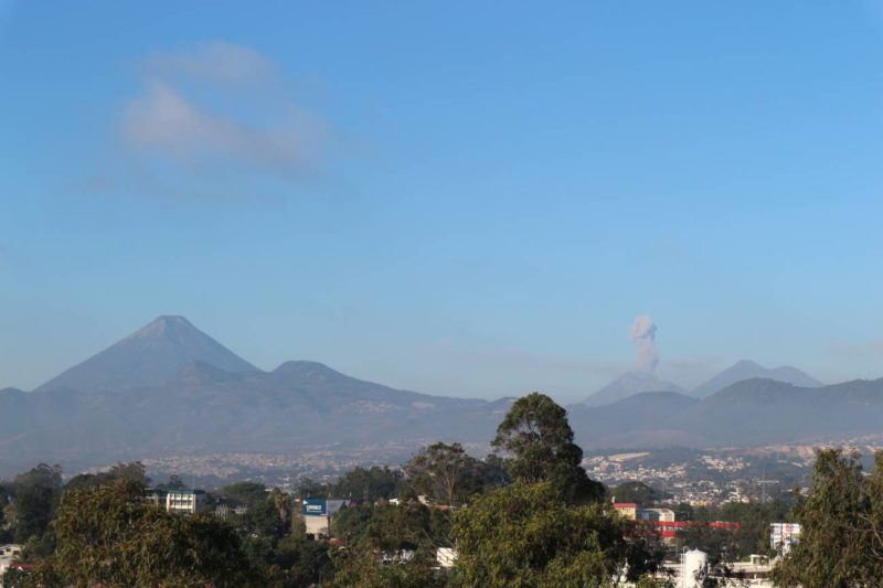 Vulkan Fuego in Guatemala