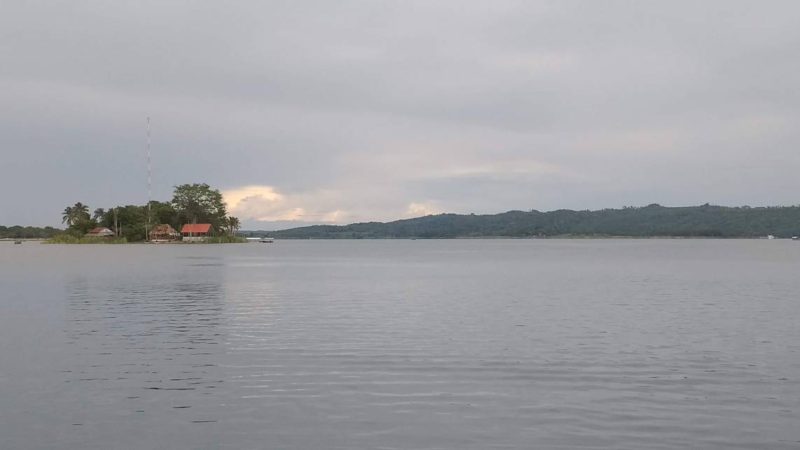 Insel Flores in Guatemala