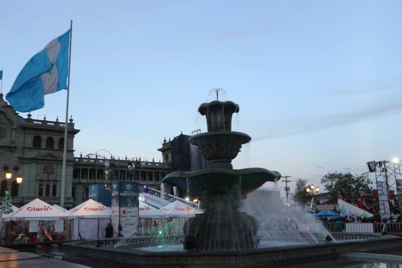 Weihnachtsmarkt in Guatemala Stadt