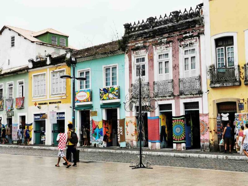 Stadt Salvador in Brasilien
