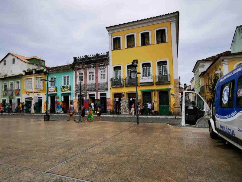 Stadt Salvador in Brasilien
