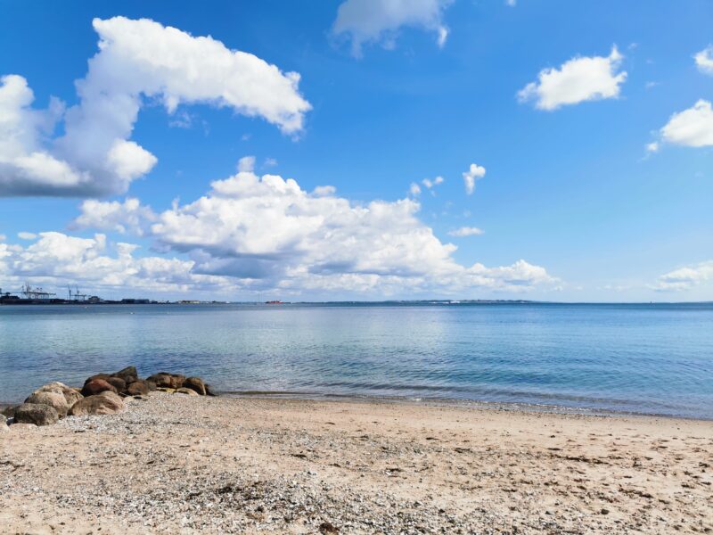 Strandabschnitt bei Aarhus