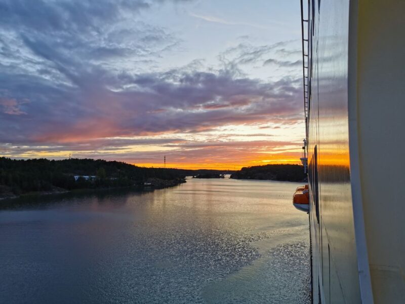 Finnlines mit Hund